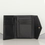 Zoozie Bags Cartera y Tarjetero de Piel Negra